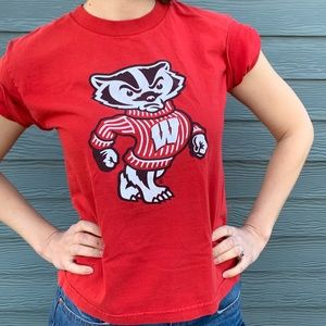 Wisconsin Badgers Vintage Bucky T
